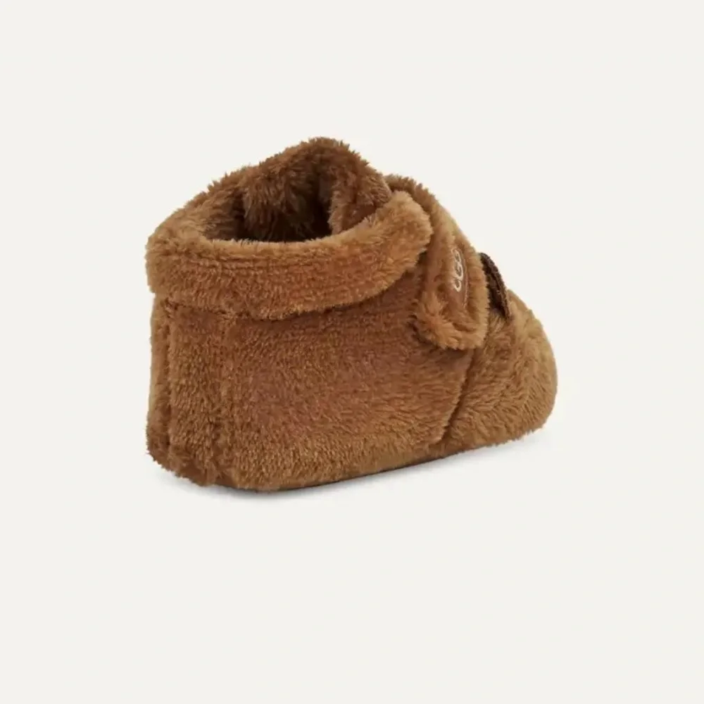UGG Toddler Brown Bear Plush Booties